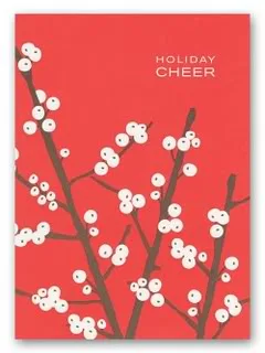 Berry beautiful holiday cards