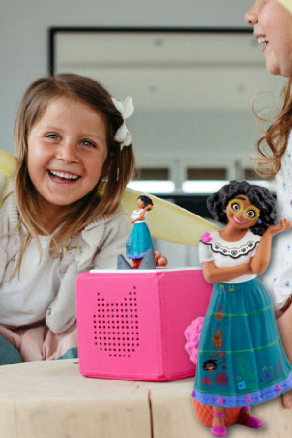Tonie Box featuring new audio stories for older kids, like Disney