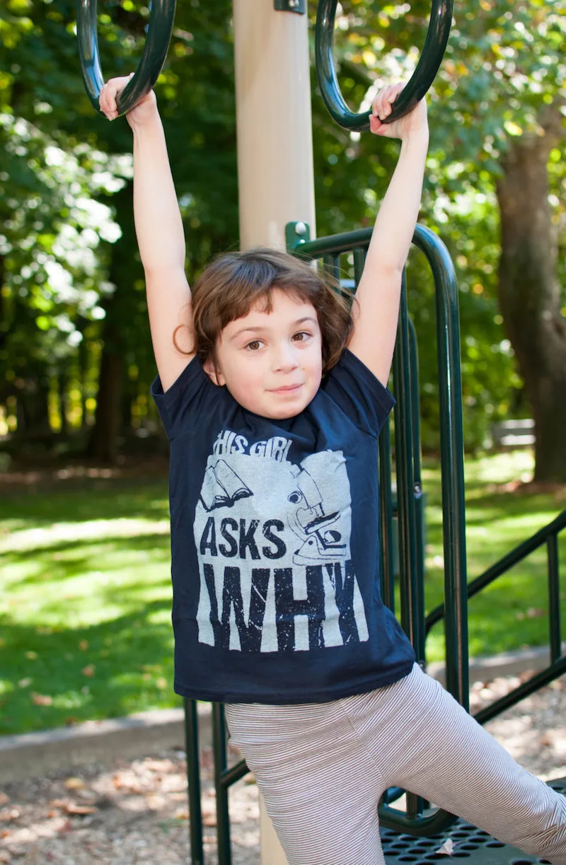 Cool, smart slogan t-shirts for kids: When in Doubt Tee by Out of Print