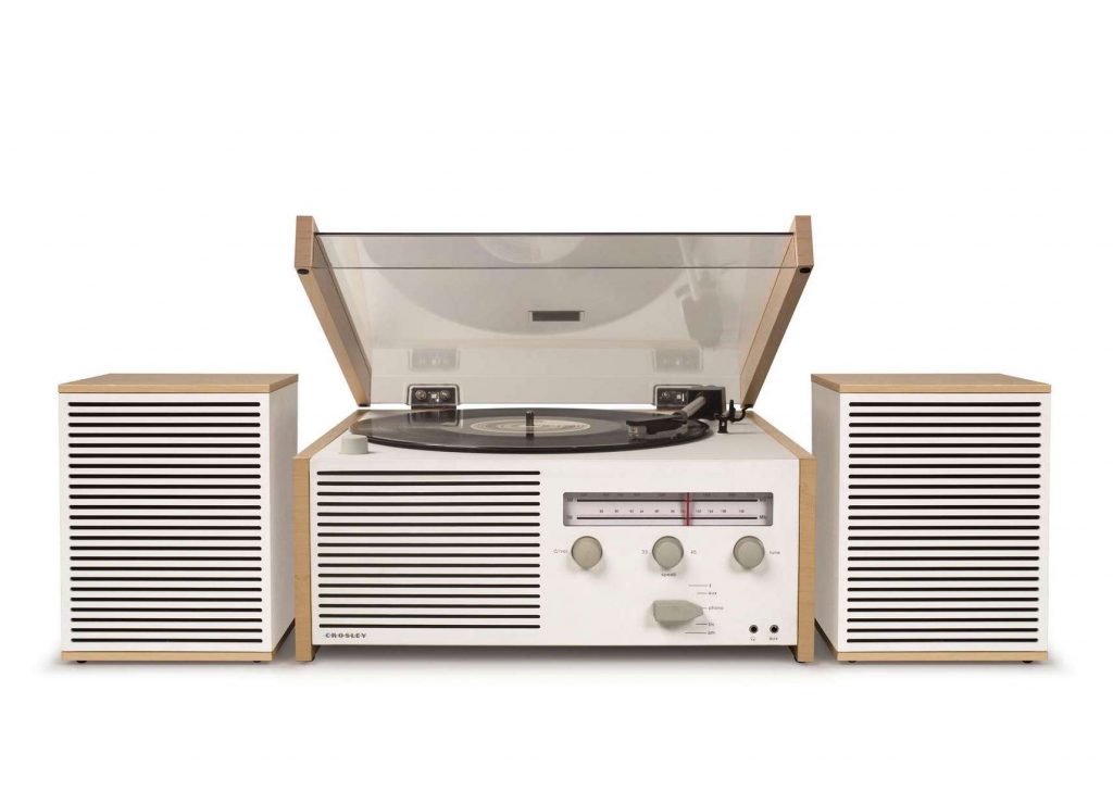 Crosley Radio Switch II Turntable & Speakers Entertainment System: Creative Father's Day gifts for the dad who has everything
