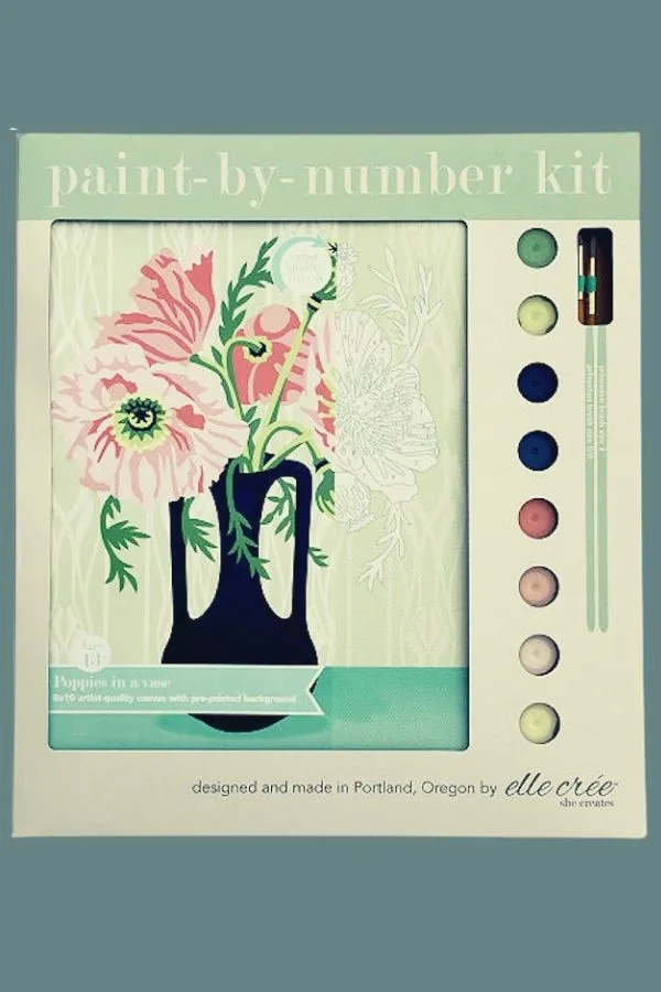 This paint by number kit from Elle Cree makes a great gift for friends