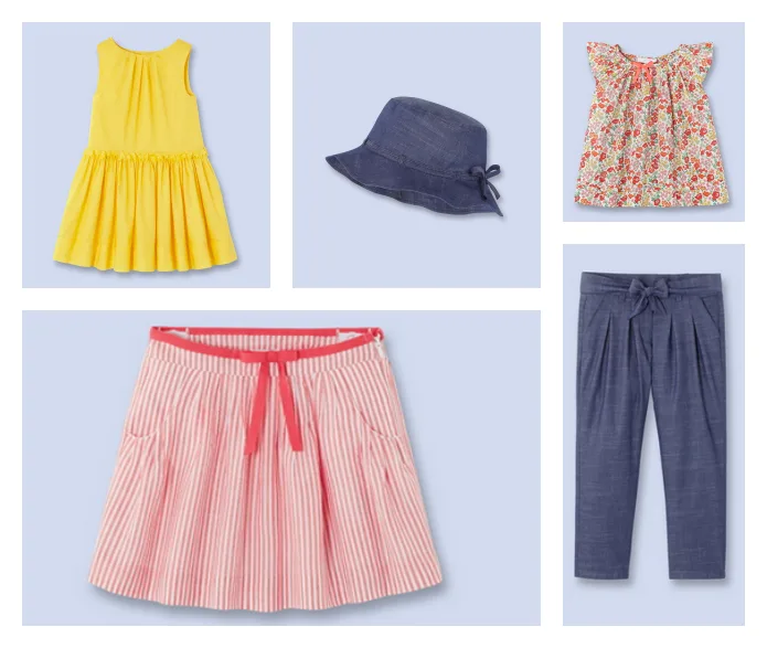 Adorable spring clothes for kids: Jacadi
