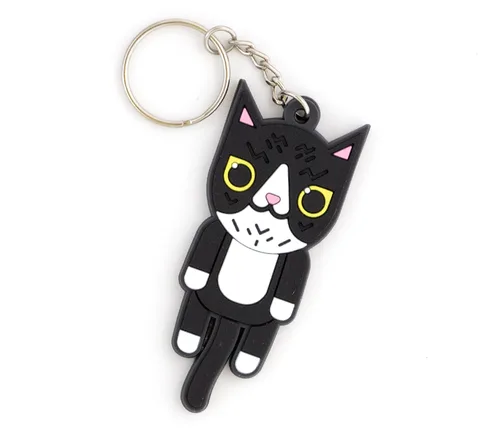 Soft cat keychain: Cool back to school supplies and accessories under $10
