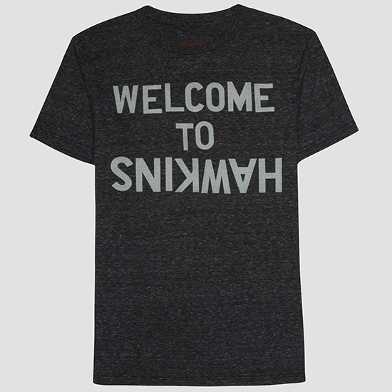 Target's Stranger Things clothing line includes retro-styled tees and hoodies.