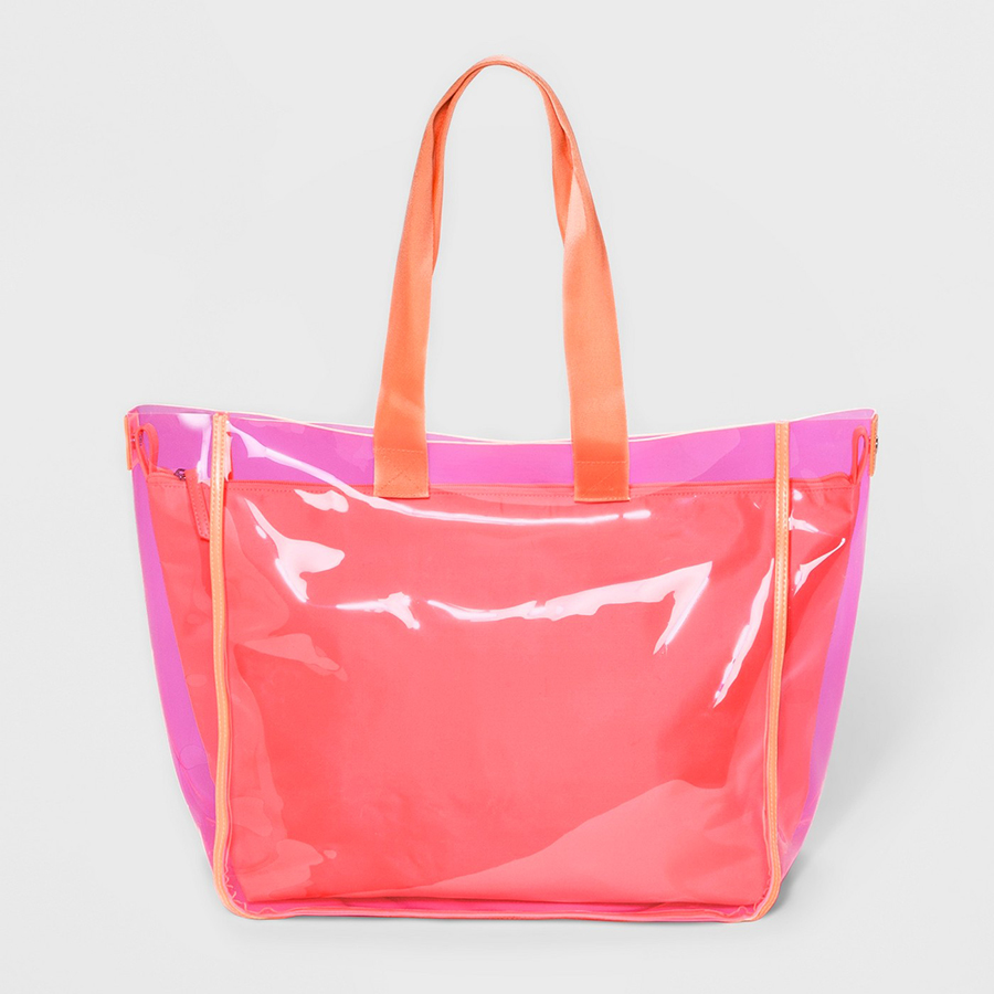 Summer Beach Totes Under $50: Mossimo Jelly Tote Bag from Target