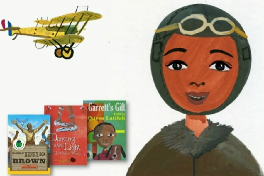 The Bessie Coleman animated short, narrated by Lawrence Fishburn and presented by Sweet Blackberry