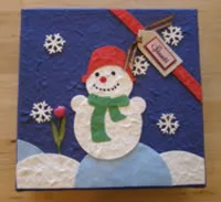 Let it snow organic chocolate and peanut butter