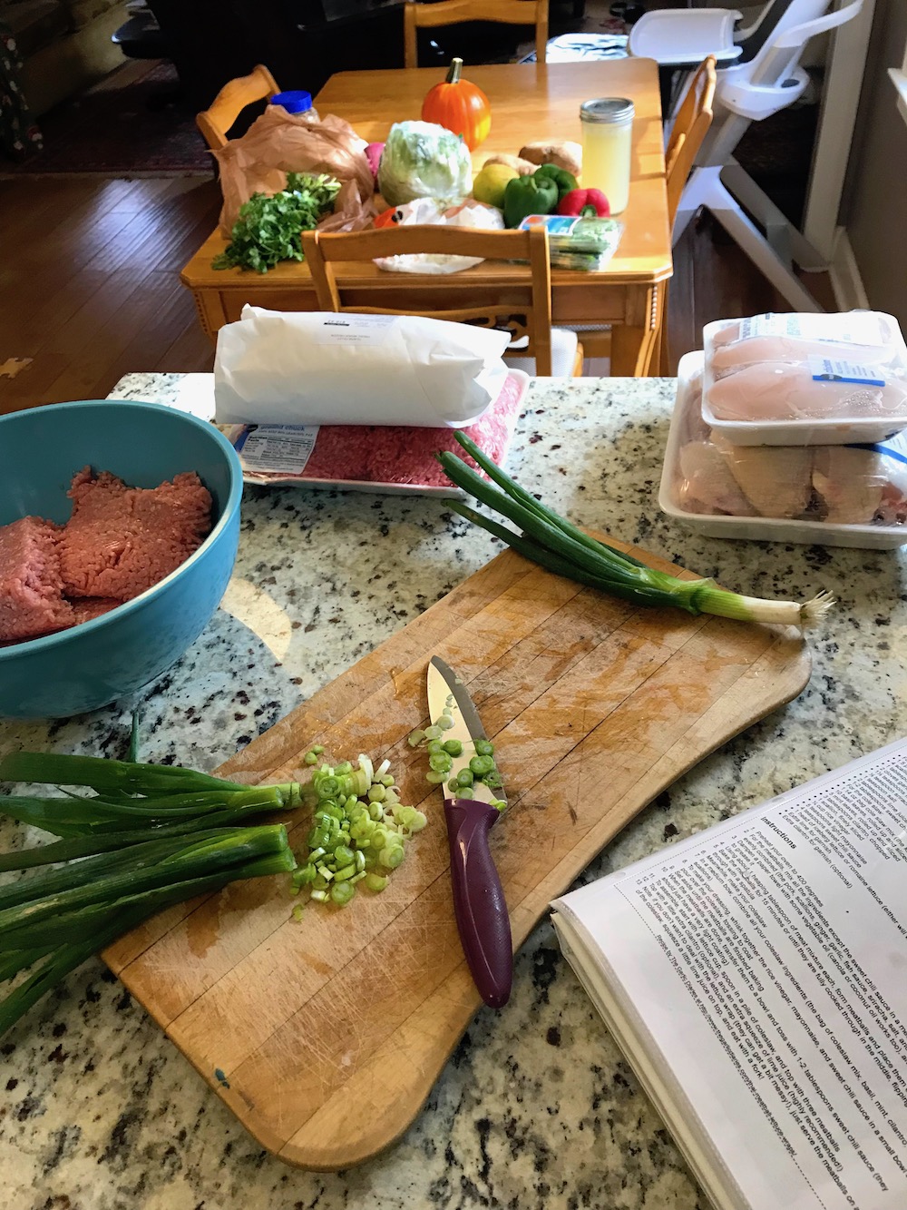 One thing to do each day to stay organized: Prep dinners on Wednesday