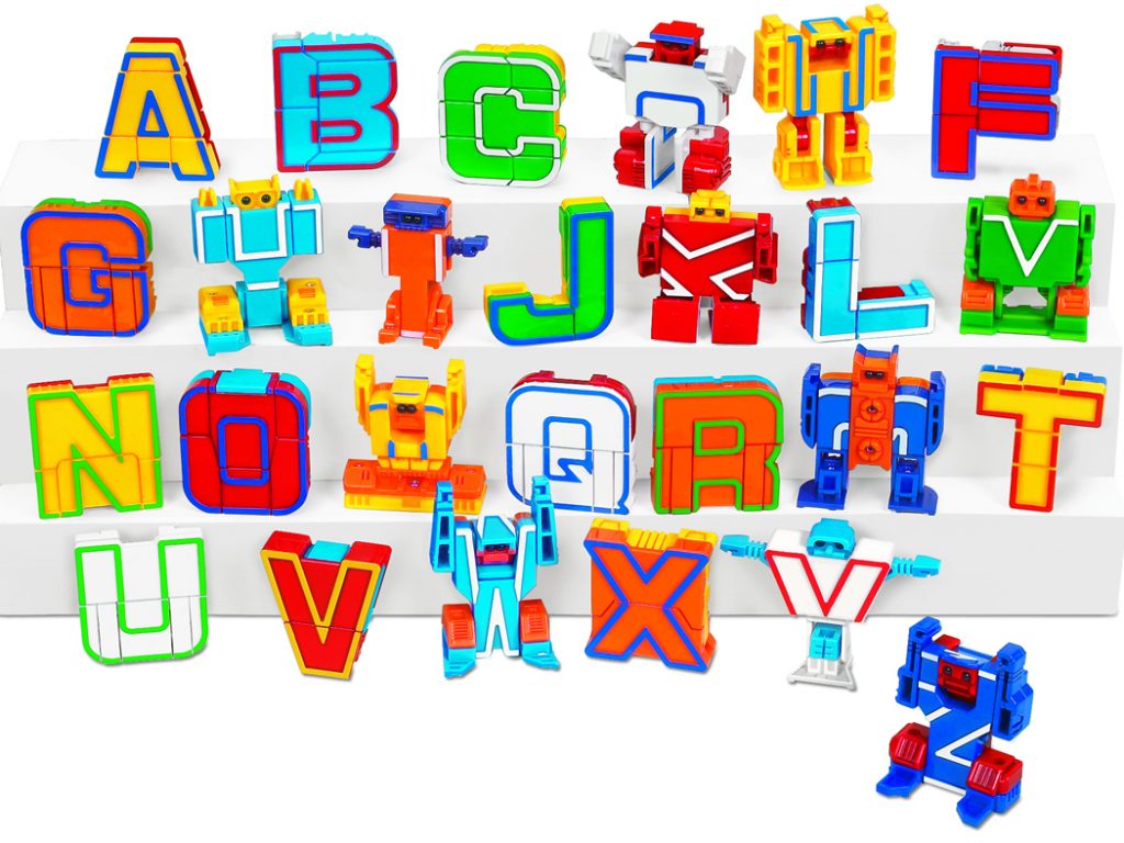 Top learning toys from Lakeshore Learning: Alpha-Bots inspire early literacy, helping with letter identification and small motor skills (sponsored)
