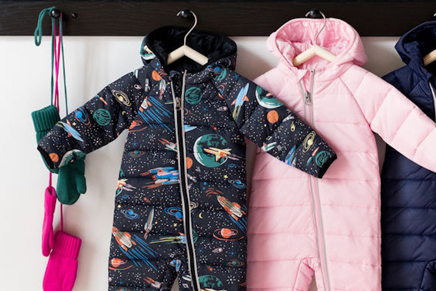 Favorite finds from the Hanna Andersson sale: Baby and toddler snowsuits in great solids and patterns