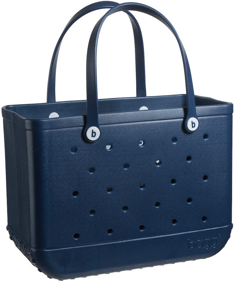 Fashionable beach totes for summer: Bogg Bag is having its moment.