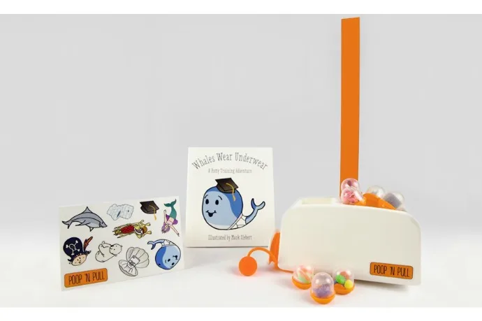 Poop 'n Pull potty training reward system