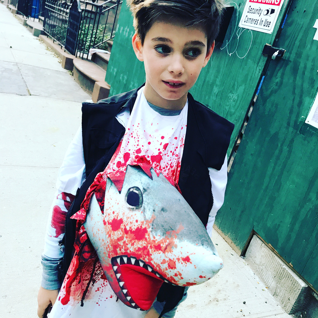 Best homemade kids' Halloween costumes of 2017: Shark Attack via Stacie Billis