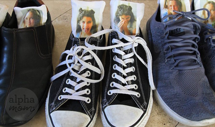 Creative DIY Father's Day gifts that kids can make: DIY Father's Day Shoe Deodorizer Sachets by Alpha Mom