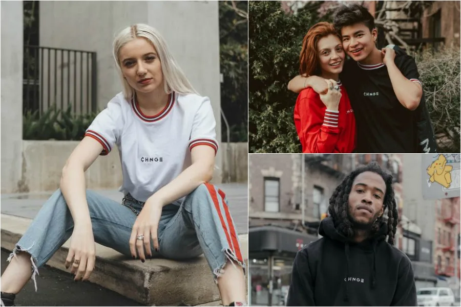 CHNGE is a new ethical, sustainable streetwear brand donating 50% of profits to amazing charities from Malala Fund to Pencils for Promise