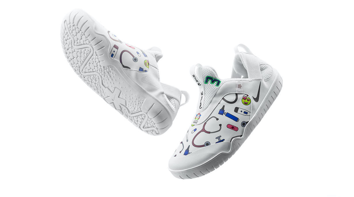 Nike nurses shoes: The Nike Zoom Pulse designed by kid patient Kahleah Corona
