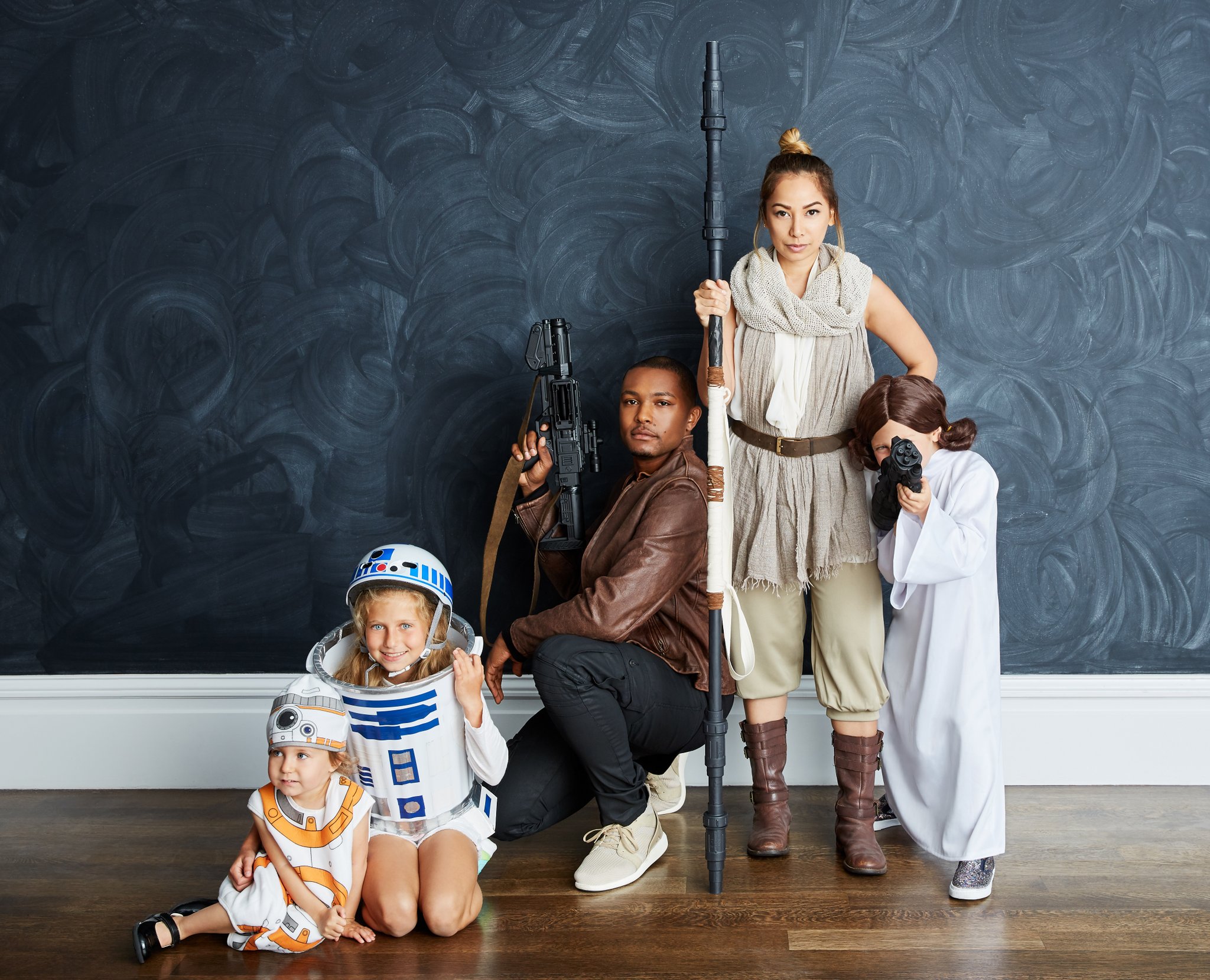 Family Halloween costume idea: Star Wars family Halloween costume at Popsugar