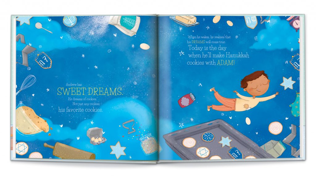 Cool Hanukkah gifts for kids: Personalized Hanukkah Storybook from I See Me
