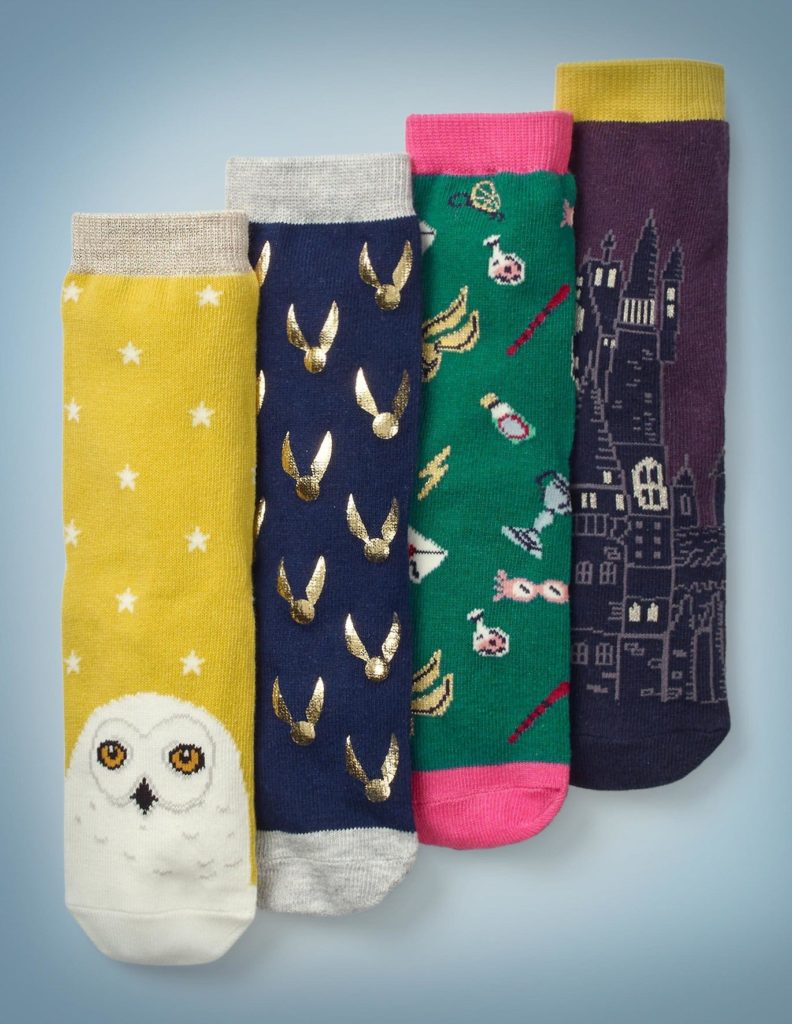 Harry Potter x Boden set of four socks