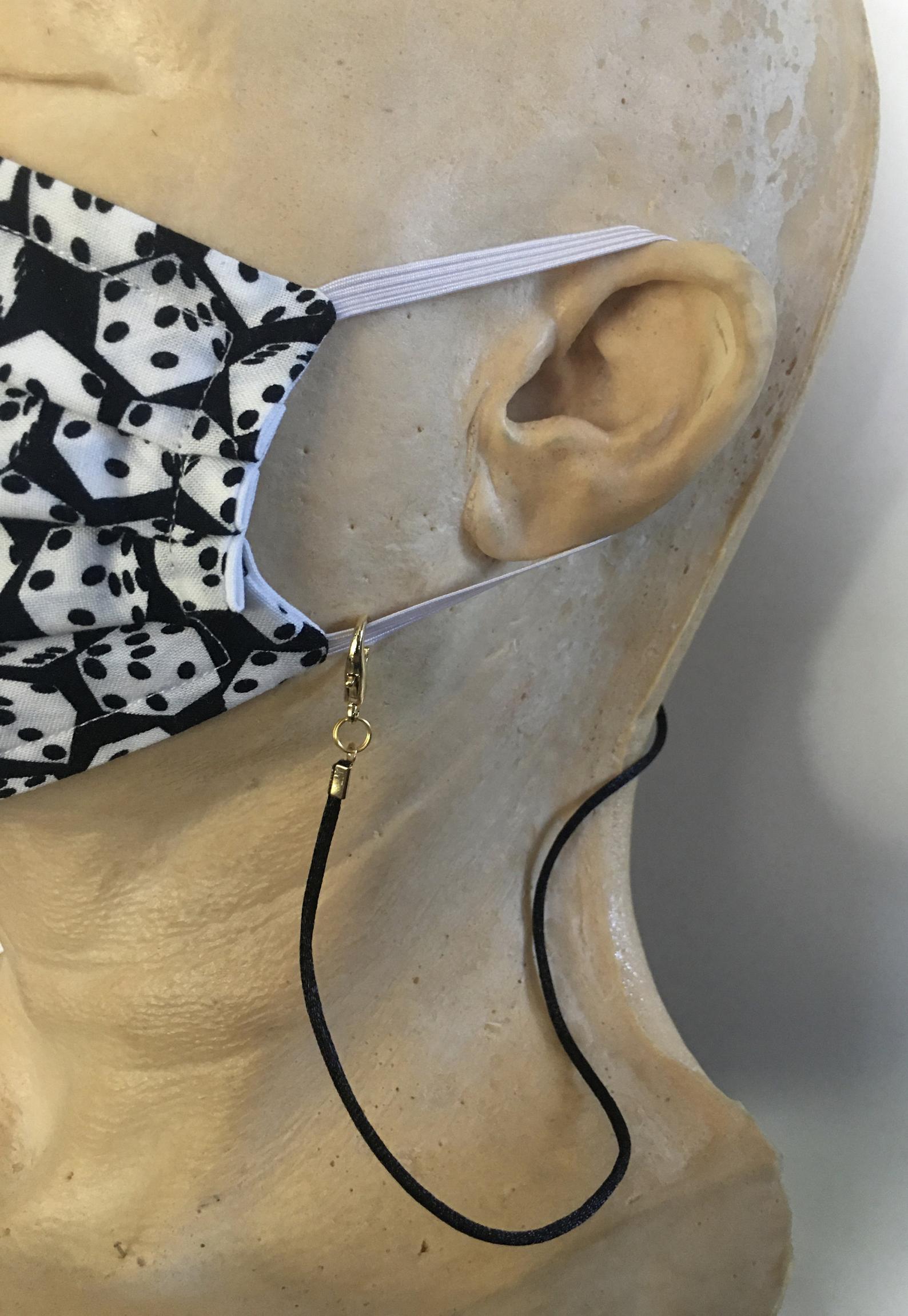 4 fun mask accessories to make wearing a mask a little easier: This mask cord from Kimsters Kreations is a lifesaver. 