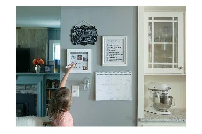 The Home Headquarters Kit is an all-in-one organizational system for families