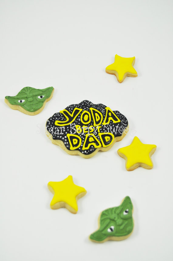 Yoda Best Star Wars cookie gift box | Cool Father's Day gifts under $20