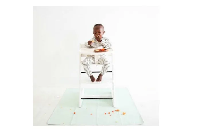Yes, you can still have a stylish home with kids, thanks to Gathre's chic leather playmats.