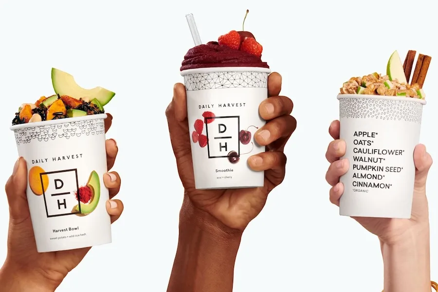 Jumpstart your day with Daily Harvest's organic, ready-to-make smoothies