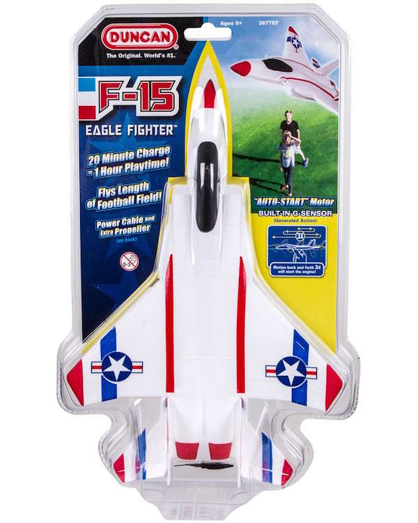 Fun summer toys for kids: F-15 Eagle Fighter by Duncan gets 1 hour of play on a single charge | sponsor