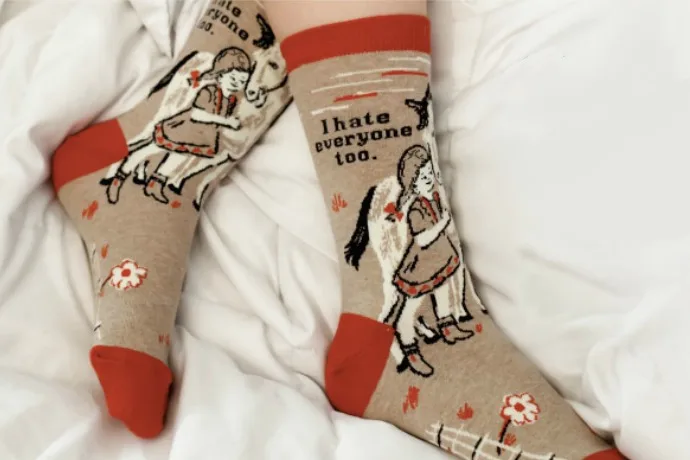 Sassy socks from Blue Q : Hilarious, and not always this G-rated