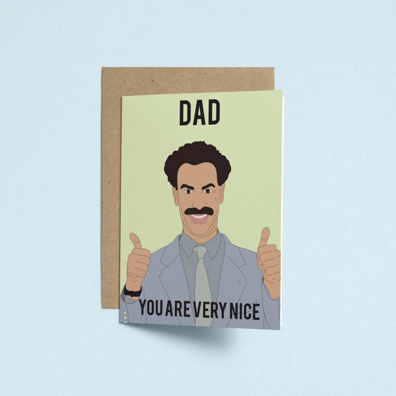 Funny Father's Day cards: Bad ties by Emily McDowell