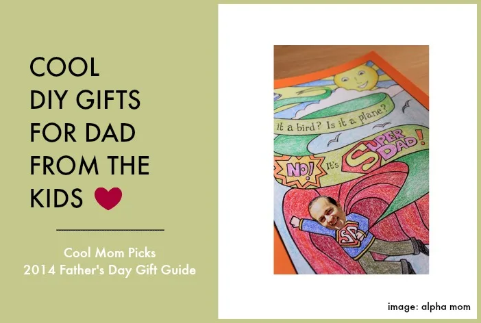 DIY gifts from the kids for dad: Father's Day Gift Guide 2014