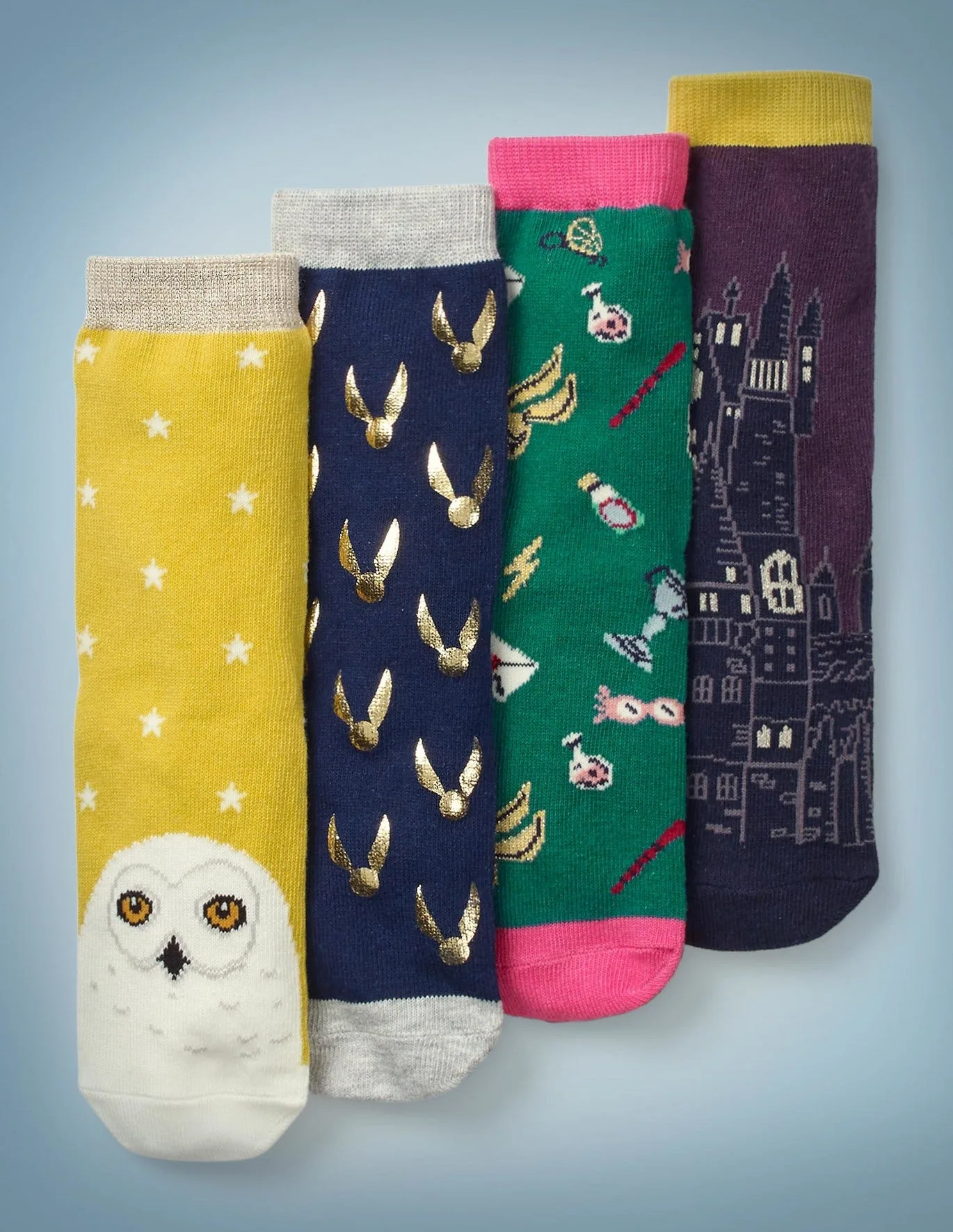 Harry Potter x Boden set of four socks