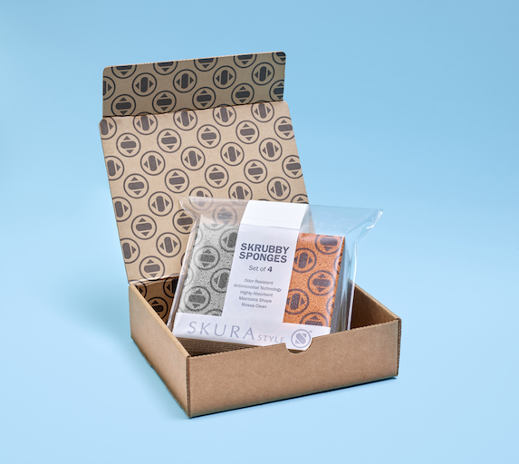 Skura Style antimicrobial sponges: Stylish and practical subscription box idea