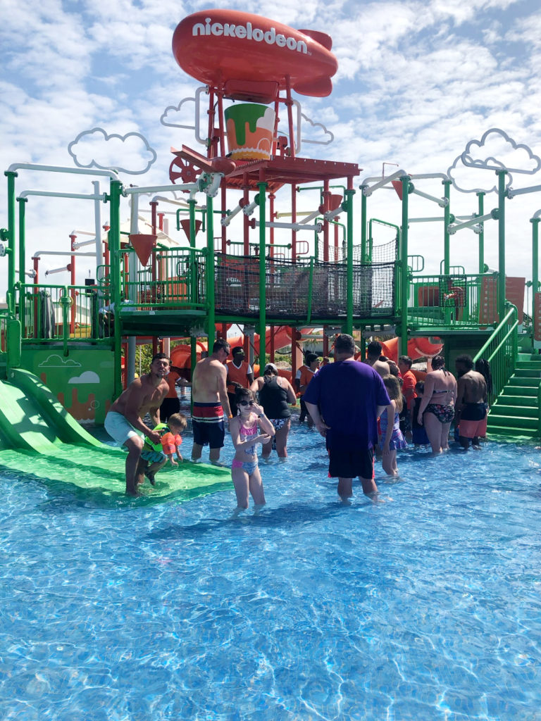Aqua Nick Water Park at the Nickelodeon resort Punta Cana