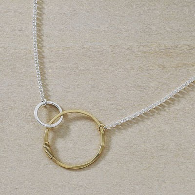 Freshie and Zero mother and child keepsake necklace