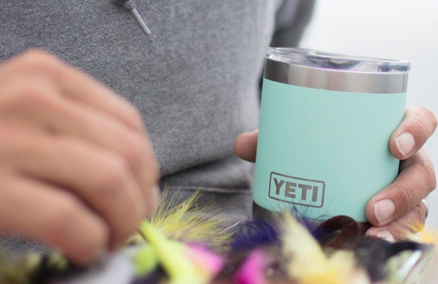 Practical holiday gifts for teachers: An insulated Yeti mug with a Starbucks gift card. Yum.