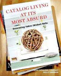 Decorating takes (wicker) balls, but owning the book about it is easy