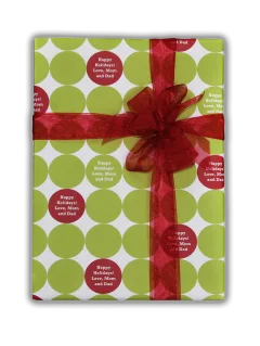 Wrapping paper your kids will actually notice