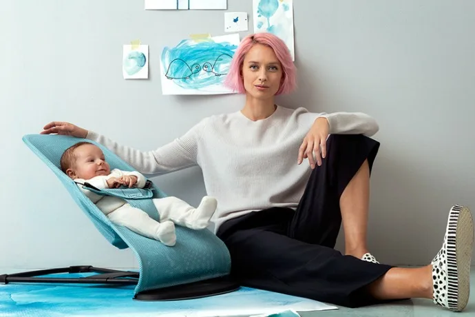 The new Babybjorn limited edition Watercolor collection is a thing of beauty