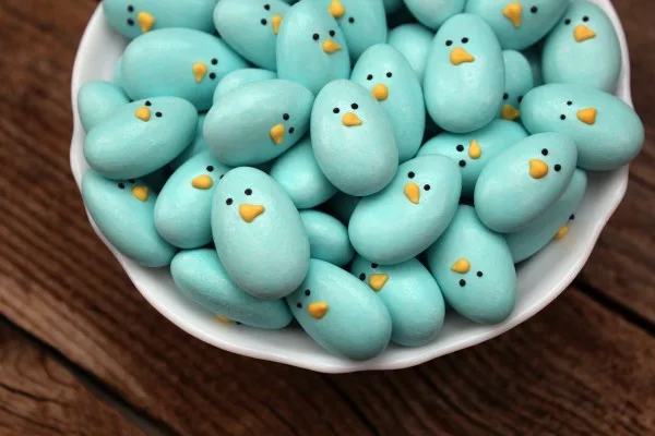 Easy DIY Easter treats: Jordan Almond Bluebirds