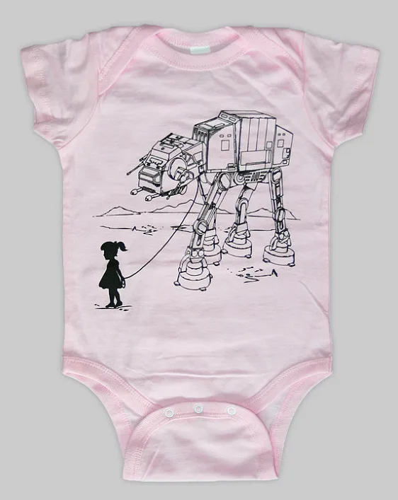 This Star Wars onesie is where it's AT-AT