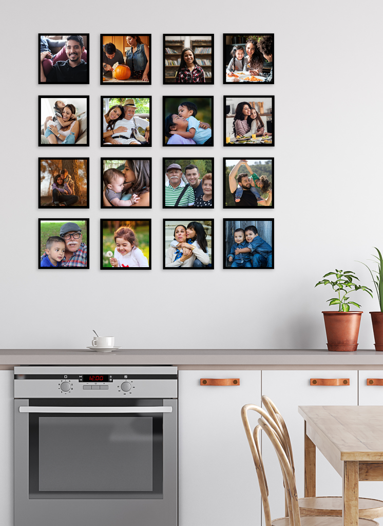 Mother's Day gift idea: Use your Instagram photos to make a cool wall art piece with TilePix | sponsor