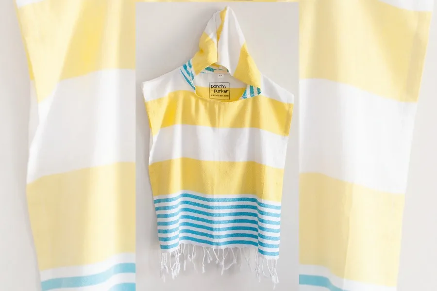 The kids' beach poncho that makes life easier in surprising ways.