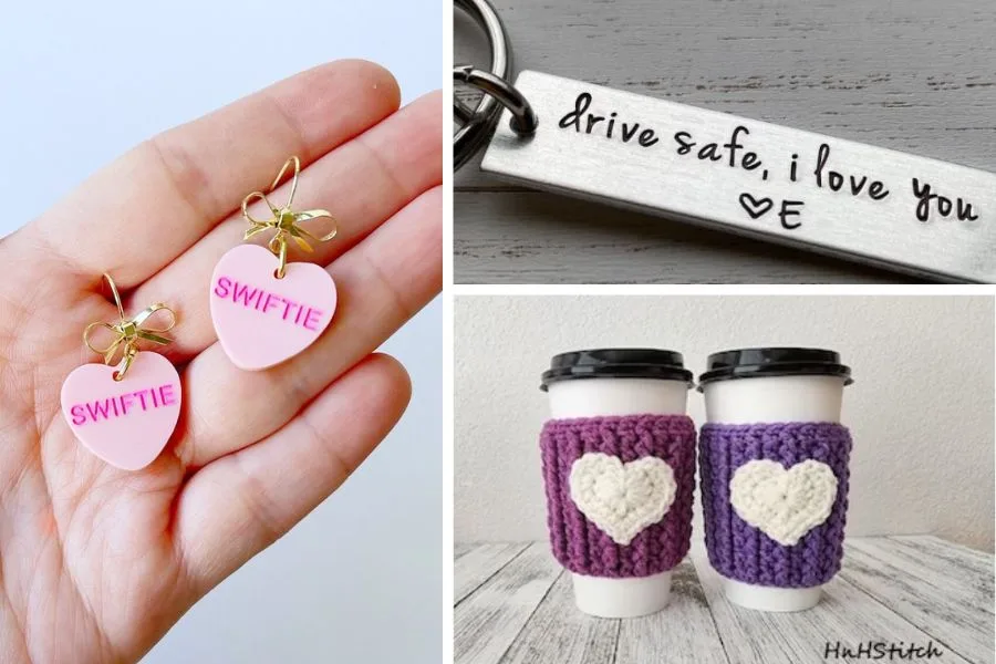 Best Valentine's gifts on Etsy for Teens: One27Designs' Drive Safe keychain