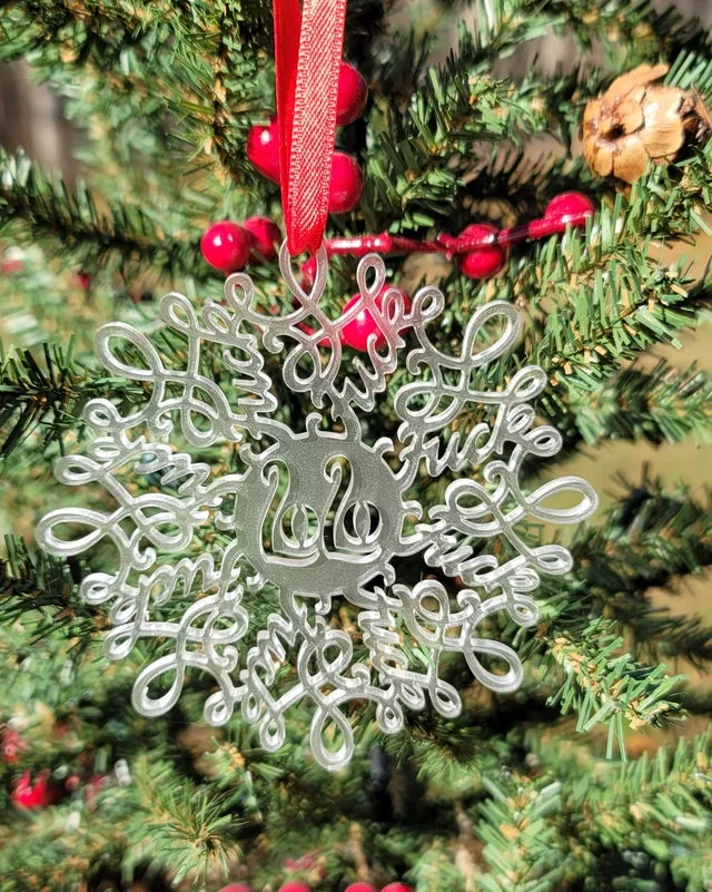 Funny 2020 Ornaments: Presenting, the Fu*kflake at