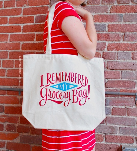 Funny reusable shopping bags: reviewed at Cool Mom Picks