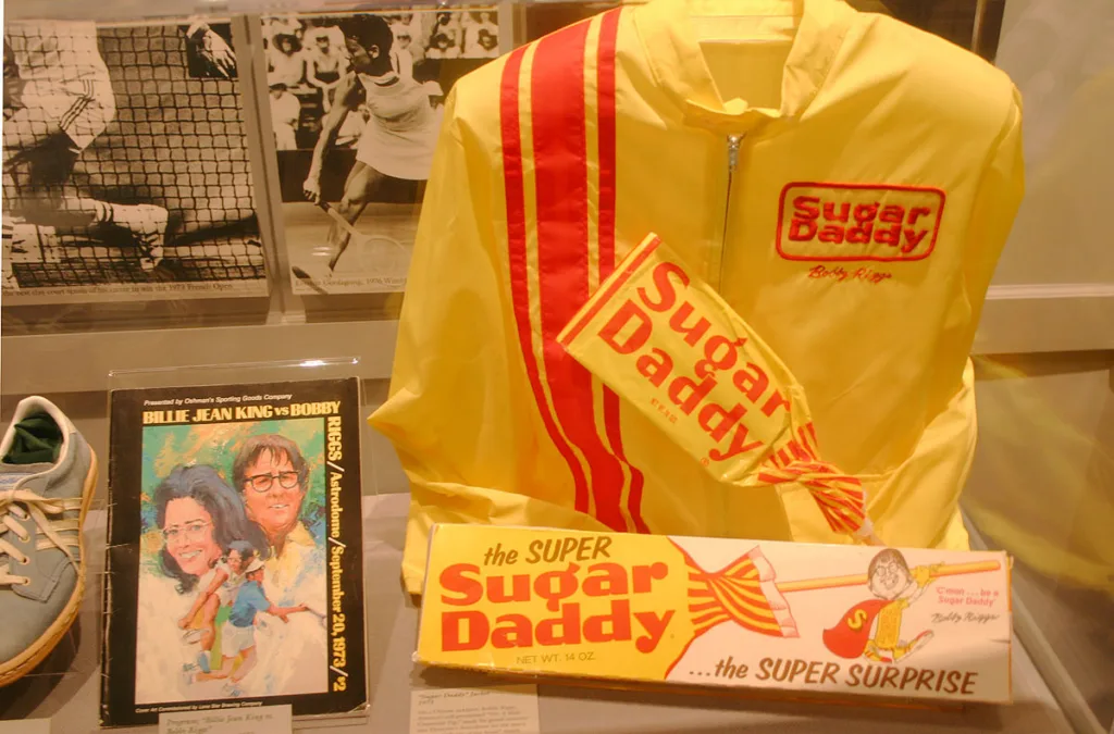 Billie Jean King Battle of the Sexes tournament memorabilia