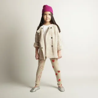 Stylish leggings that your daughter will love. Because she made them.