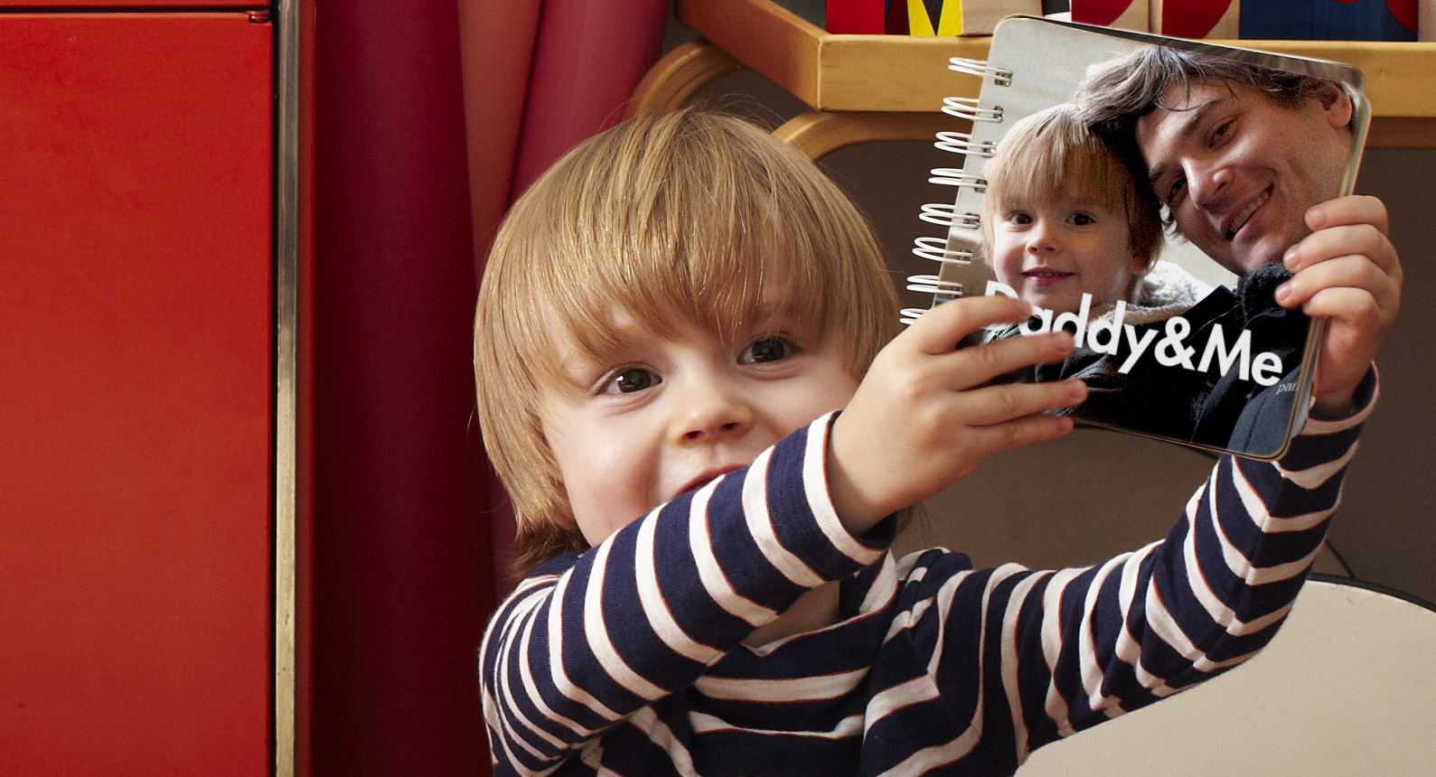 father's day gift: Mini photo book of dad’s first year | cool mom picks